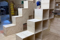 Treppe Kinderzimmer zweite Ebene