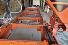 Unsere neue Woodmizer Säge zum Anhängen