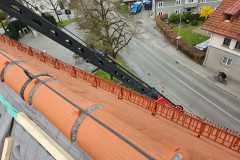 Kirche Lenzfried Dach umschlagen